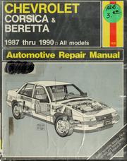 Chevrolet Corsica & Beretta automotive repair manual