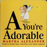 Cover of: A you're adorable