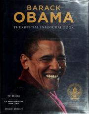 Cover of: Barack Obama by David Hume Kennerly