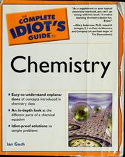 Cover of: The complete idiot's guide to chemistry