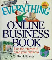 Cover of: The everything online business book by Rob Liflander