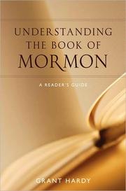 Cover of: Understanding the Book of Mormon: a reader's guide