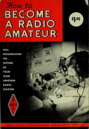 Cover of: How to become a radio amateur