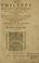 Cover of: De Philippi Melanchthonis ortu, totius vitae curriculo et morte