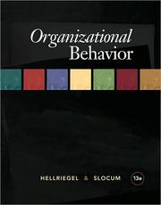 Cover of: Organizational Behavior by 