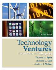 Technology ventures by Thomas Byers