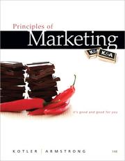Cover of: Principles of Marketing by 