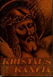 Cover of: Kristaus kančia