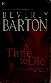Cover of: A time to die