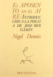 Cover of: El aposento en el aire by Nigel Forbes Dennis