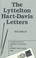 Cover of: The Lyttelton Hart-Davis Letters