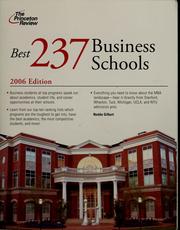 Cover of: The best 237 business schools