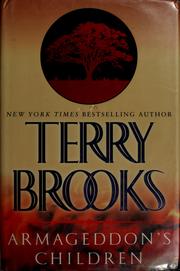Cover of: Armageddon's children by Terry Brooks