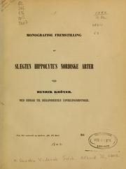 Cover of: Monografisk fremstilling af slaegten Hippolyte's nordiske arter