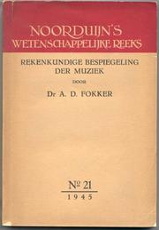 Cover of: Rekenkundige bespiegeling der muziek