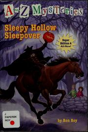Sleepy Hollow sleepover by Ron Roy