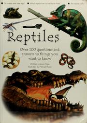 Cover of: Reptiles by Joyce Pope