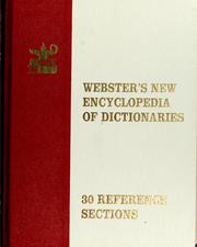 Cover of: The new Webster's encyclopedia of dictionaries