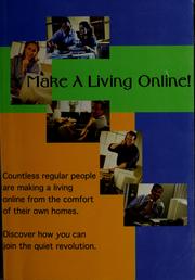 Cover of: Make a living online! by Jim Daniels