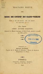Cover of: Tratado breve dos rios de Guine' do Cabo Verde by Andre Alvares d' Almada