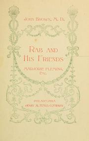 Cover of: Rab and his friends