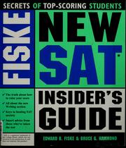 Cover of: Fiske new SAT insider's guide index