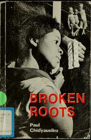 Cover of: Broken roots: a biographical narrative on the culture of the Shona people in Zimbabwe