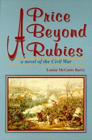 A price beyond rubies by Louise McCants Barry