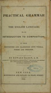 Cover of: A practical grammar of the English language