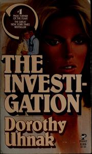 Cover of: The investigation: a novel