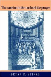 Cover of: The Sanctus in the Eucharistic Prayer