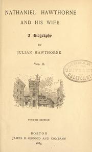 Cover of: Nathaniel Hawthorne and his wife by Julian Hawthorne
