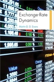 Cover of: Exchange-rate dynamics by Martin D. D. Evans