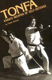 Cover of: Tonfa, karate weapon of self-defense
