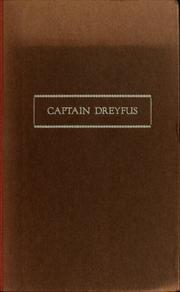 Cover of: Captain Dreyfus: the story of a mass hysteria.
