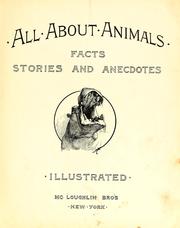 Cover of: All about animals