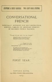 Cover of: Conversational French