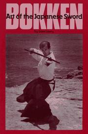 Cover of: Bokken: art of the Japanese sword