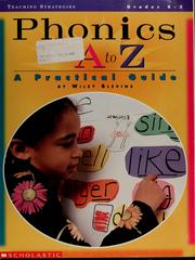 Cover of: Phonics from A to Z by Wiley Blevins