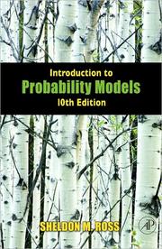 Introduction to probability models by Sheldon M. Ross