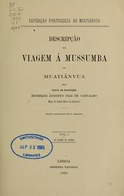 Cover of: Descripção da viagem á Mussumba do Muatiânvua