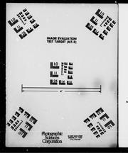 Cover of: Rapport de Walter Shanly, écuier, sur le relèvement hydrographique de l'Ottawa: soumis à l'Assemblée législative pour leur information