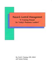 Cover of: Hazard Control Management | 