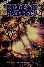 Cover of: The gift of prophecy