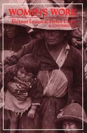Cover of: Women's Work: Development and the Division of Labor by Gender
