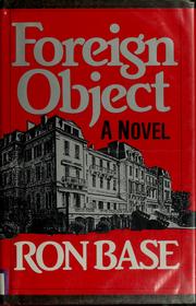 Cover of: Foreign object