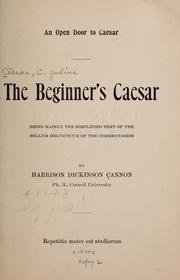 Cover of: The Beginner