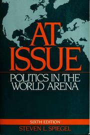 Cover of: At issue by Steven L. Spiegel