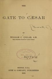 Cover of: The gate to Cæsar