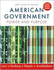 Cover of: American Government: Power and Purpose